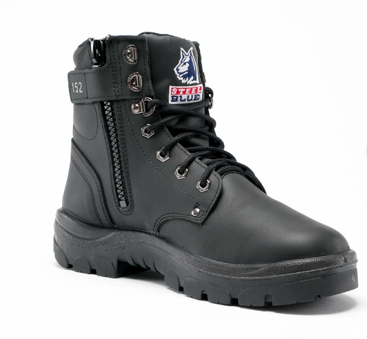 Argyle Zip Side Safety Boots - made by Steel Blue