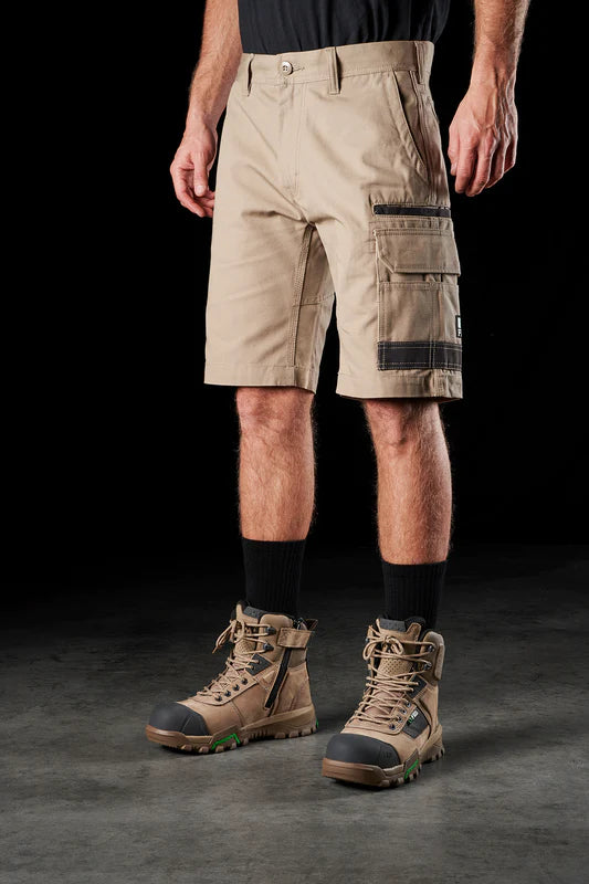 Stretch Canvas Work Short - made by FXD Workwear