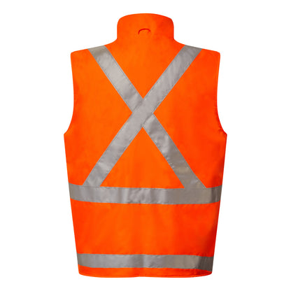 NSW Rail X Tape Vest - made by Workcraft