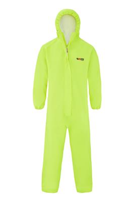 Hi Vis Yellow Breathalon Waterproof Coveralls - made by B-PROTECTED