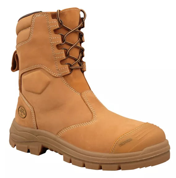 200mm Zip Side Lu Safety Boot - made by Oliver Footwear