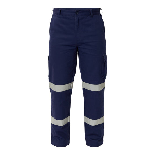 Next Gen Cotton Drill Pant With Reflective Tape - made by Workcraft