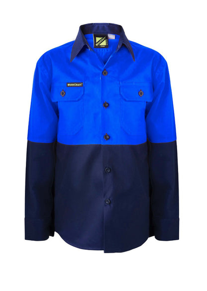 Kids Two Tone Shirt - made by Workcraft