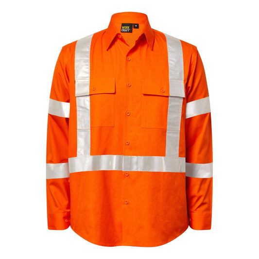 Ripstop NSW Rail Long Sleeve Shirt - made by Workcraft