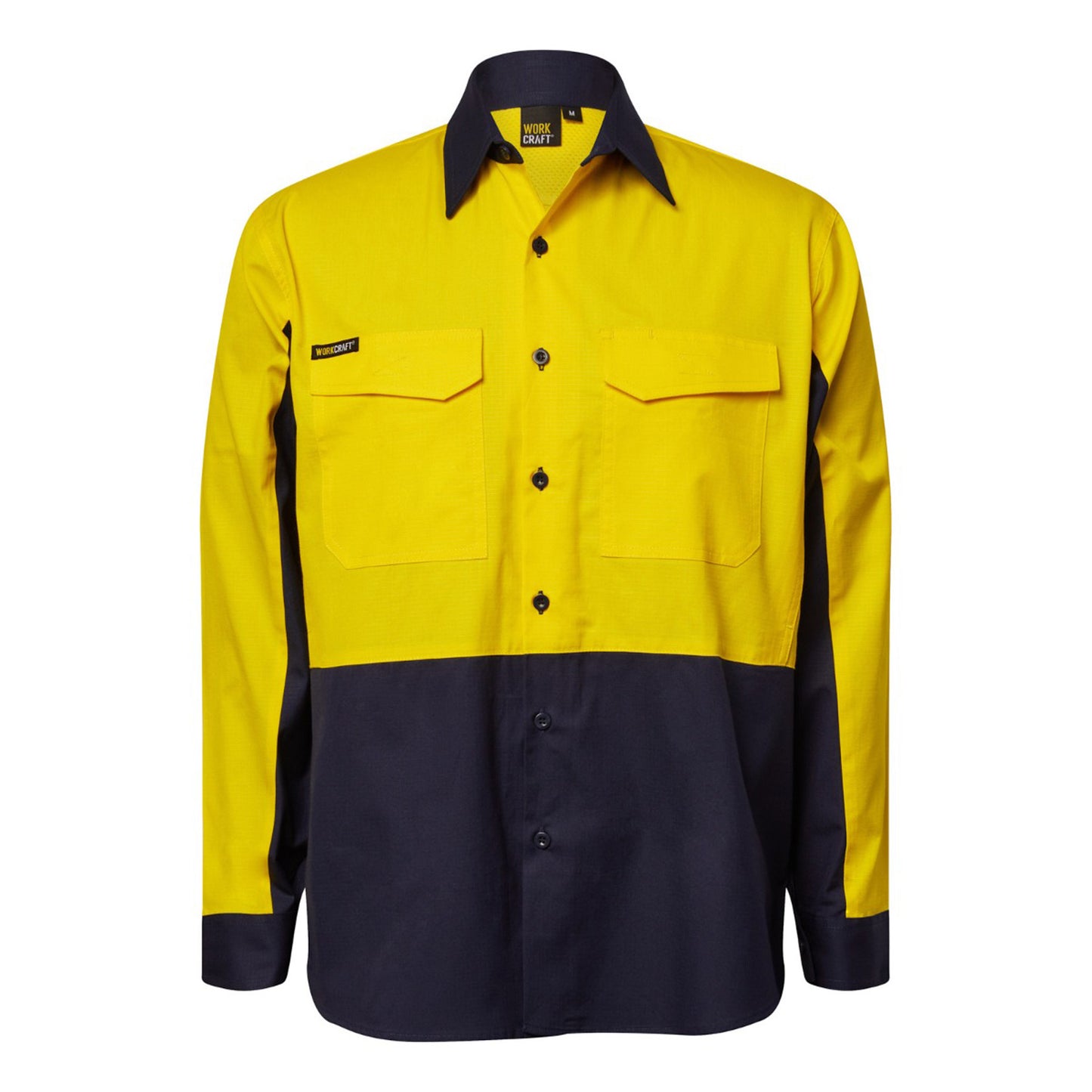 Ripstop Long Sleeve Vented Shirt - made by Workcraft