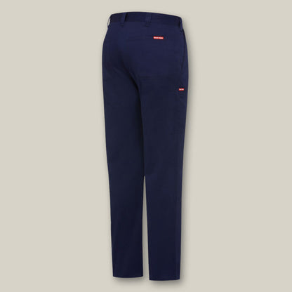 Pleated Front Cotton Drill Trousers - made by Hard Yakka