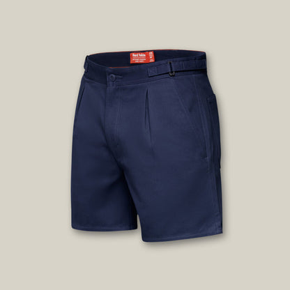 Drill Shorts With Belt Loops