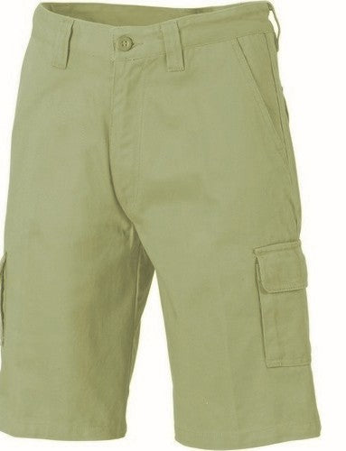 Cotton Drill Cargo Shorts - made by DNC