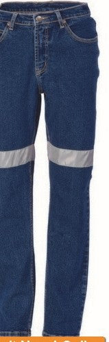 Ladies Stretch Jeans With Tape