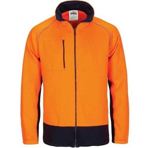 Full Zip Hi Vis Fleece - made by DNC