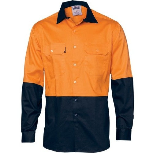 Hivis 2 Tone Long Sleeve Shirt - made by DNC