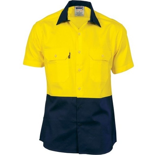 Hivis Short Sleeve Coolbreeze Shirt - made by DNC