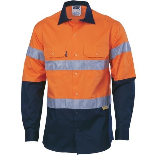 Hivis Long Sleeve Cool Breeze Dn Shirt - made by DNC