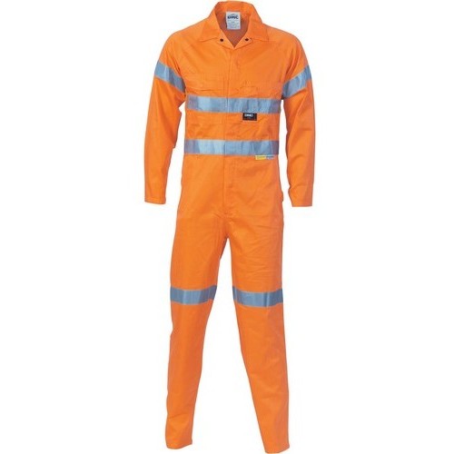 Hi Vis Light Weight Cotton Day Night Coverall
