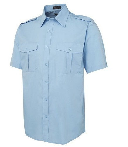 Poly Cotton Epaulette Shirt - made by JBs Wear