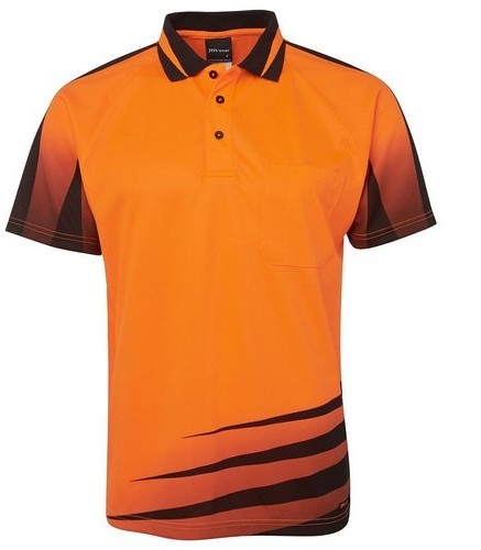 Hi Vis Rippa Short Sleeve Polo Shirt - made by JBs Wear