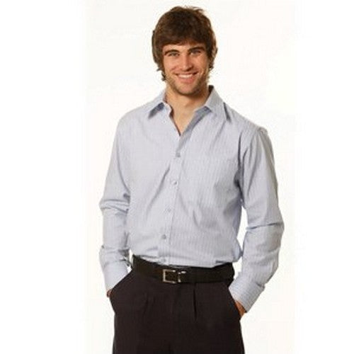 Long Sleeve Pin Stripe Shirt