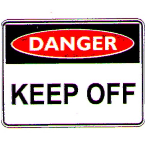 Danger Keep Off Sign - B-PROTECTED