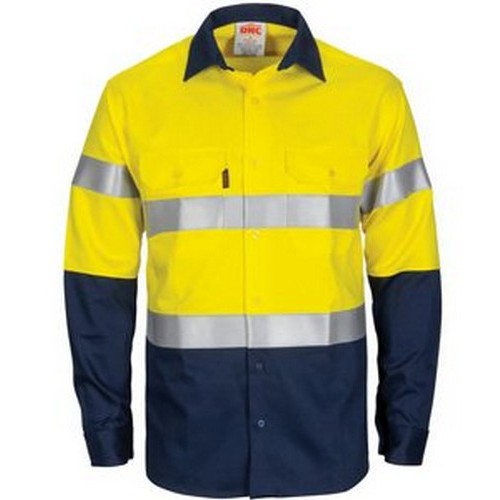 Flame Retardant Dn Hivis Shirt - made by DNC