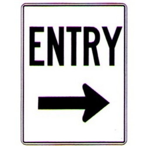 Entry Righter Entry With Right Arrow Sign - B-PROTECTED