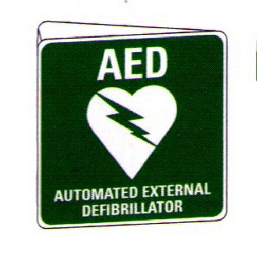 Aed Auto. External Defib.(225x225) - made by Signage