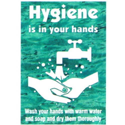 A3 Size Hygiene Safety Poster - made by Signage