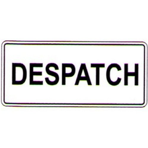 Metal Despatch Sign - B-PROTECTED
