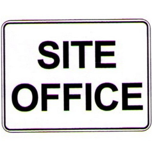 Metal 450x600mm Site Office Sign