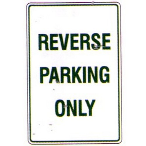 Metal 300x450mm Reverse Parking Sign - made by Signage