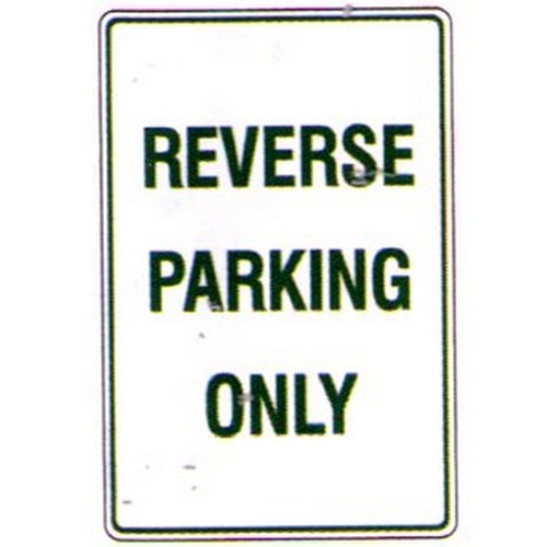 Metal 300x4Reverse Parking Sign - made by Signage